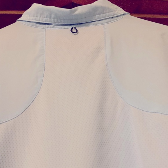 RealTree Light Blue Fishing Men Shirt, 2XL - Picture 2 of 11